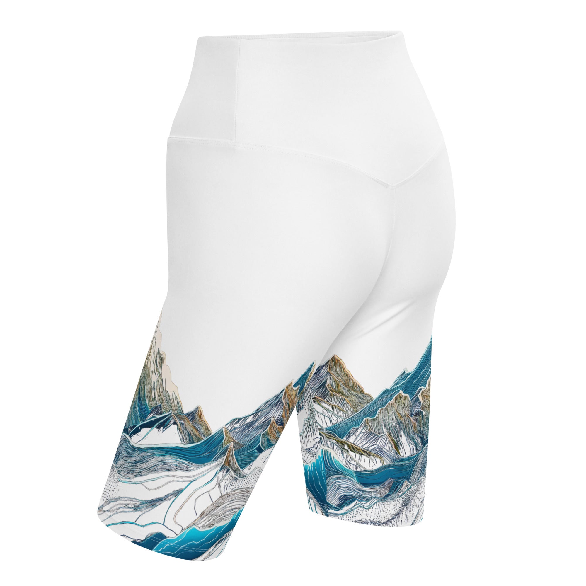 Women's shorts Biker Hory white