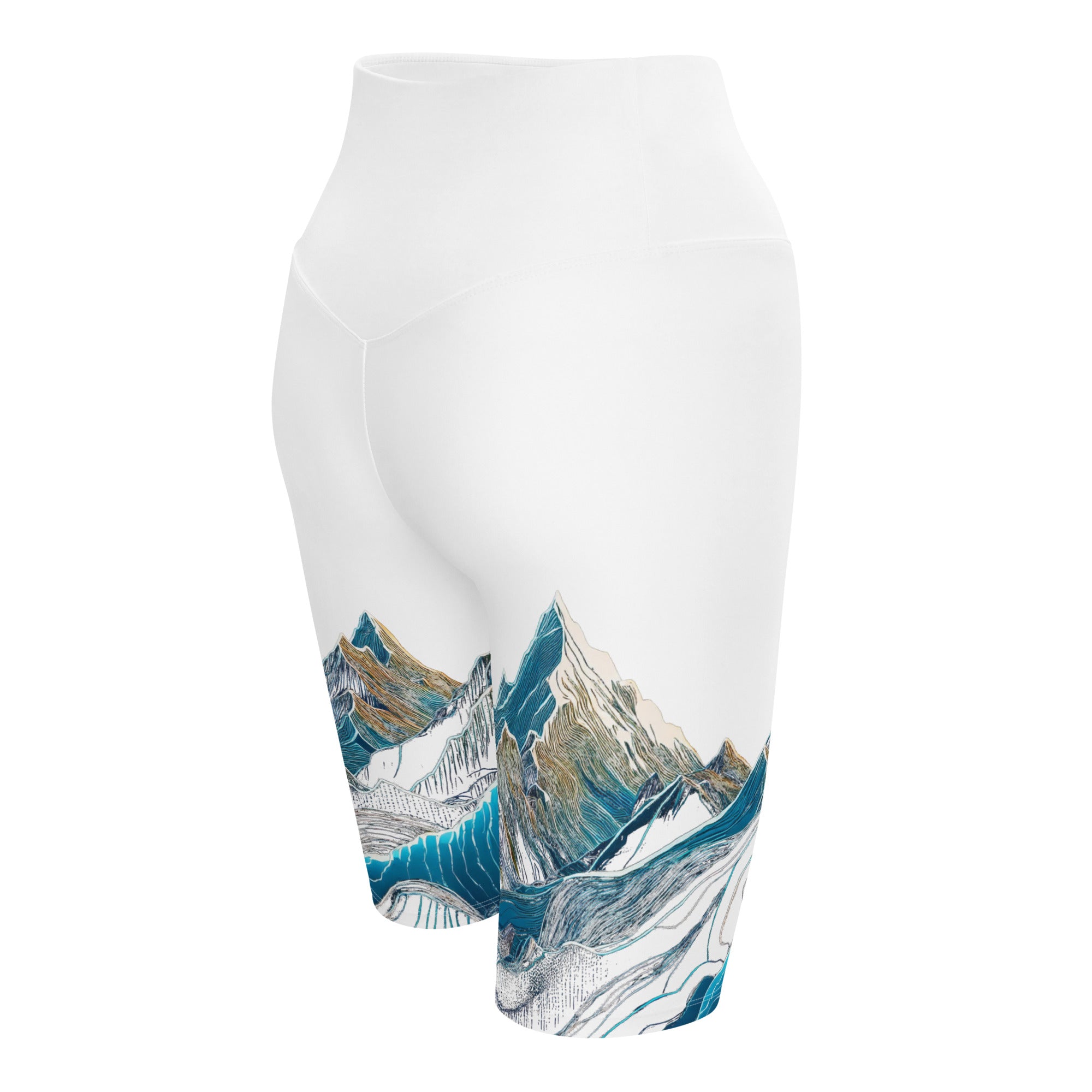 Women's shorts Biker Hory white