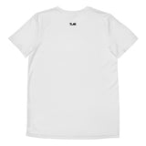 Men's white sports t-shirt