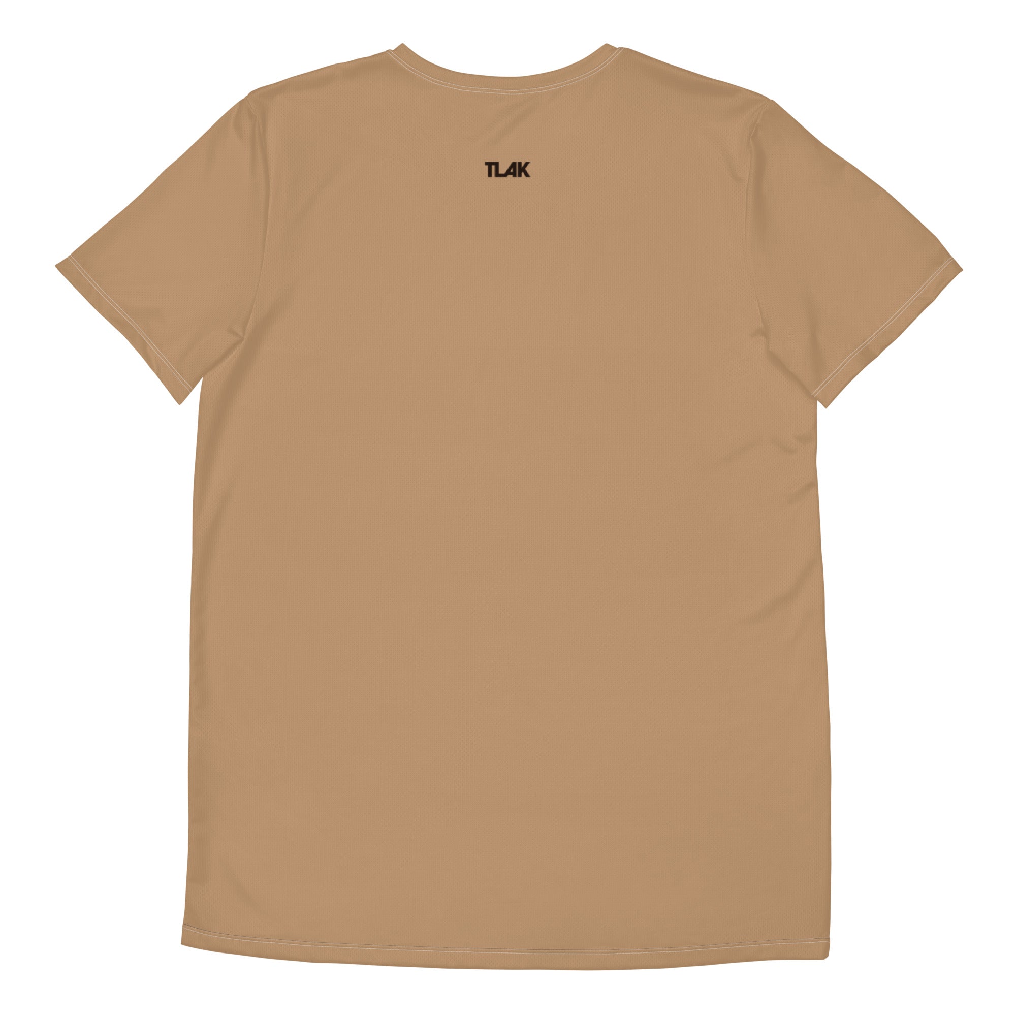 Men's light brown sports T-shirt