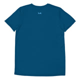 Men's sports T-shirt dark blue