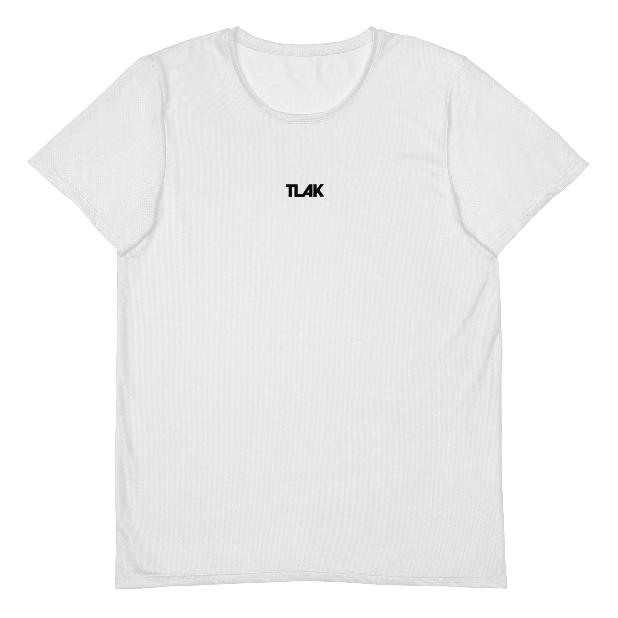 Men's white sports t-shirt