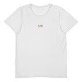 Men's sports T-shirt white light logo