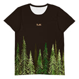 Men's sports T-shirt Forest brown