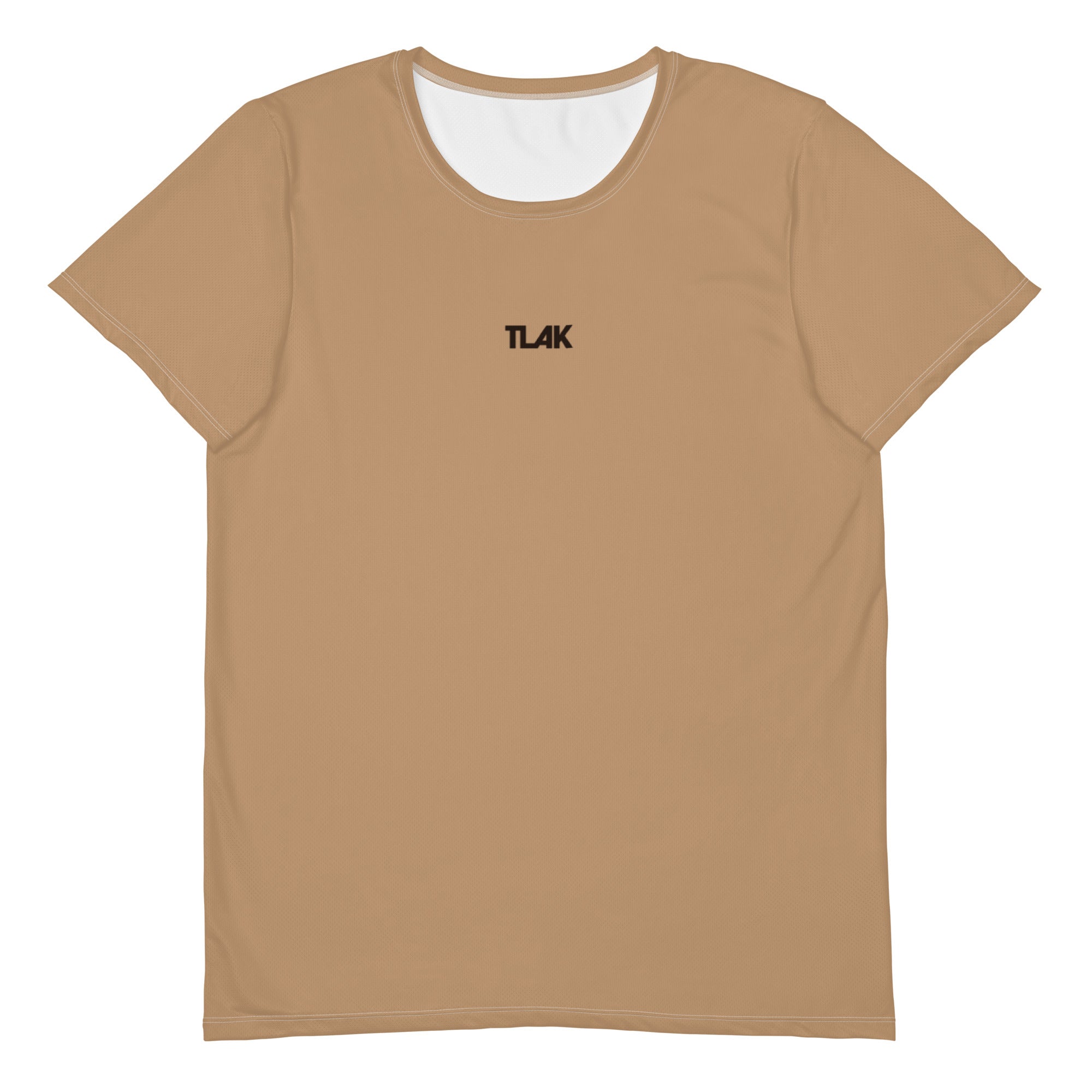 Men's light brown sports T-shirt