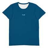 Men's sports T-shirt dark blue