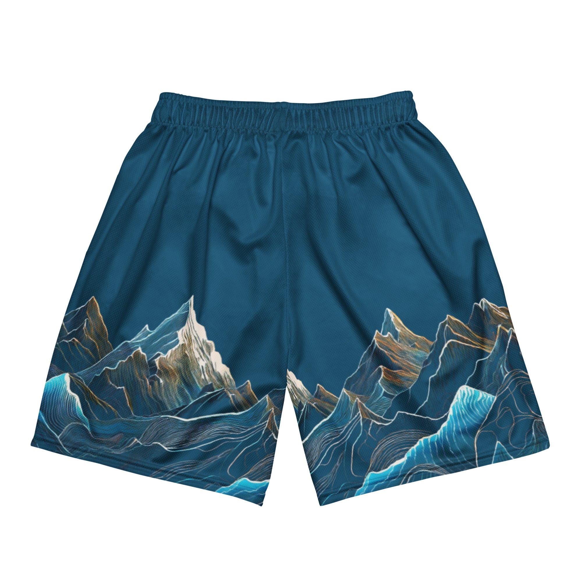 Sports shorts Mountains dark blue