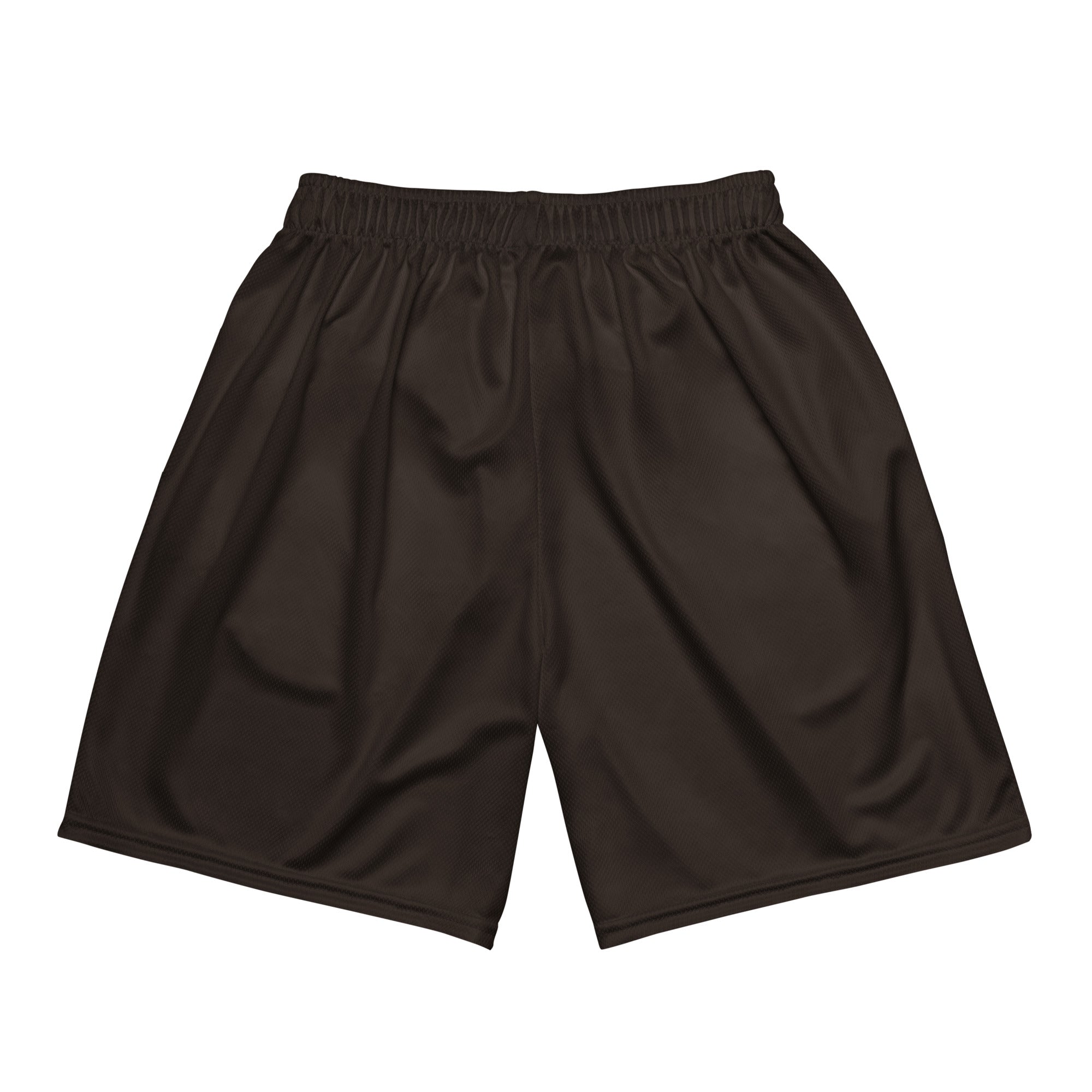 Sports shorts dark brown