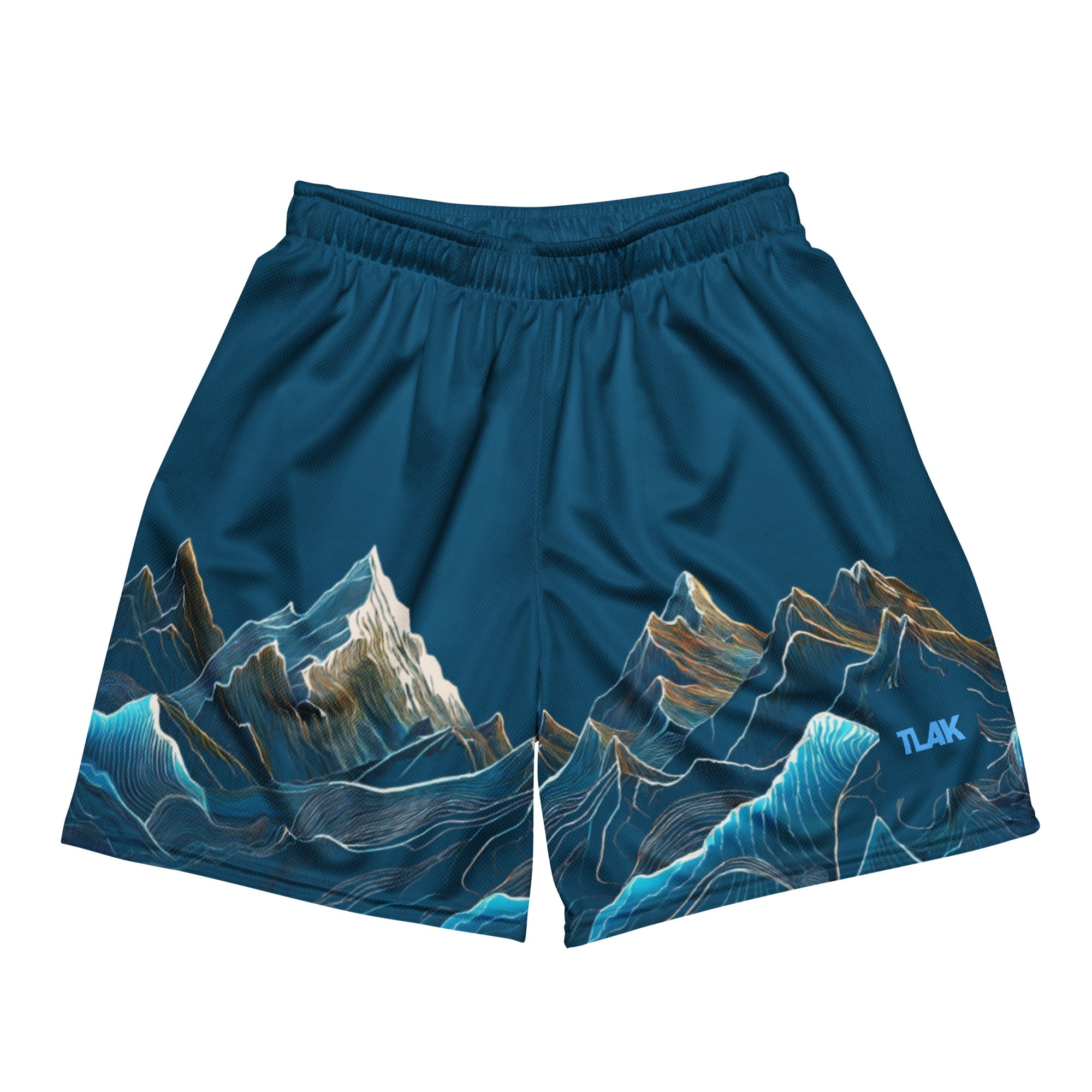 Sports shorts Mountains dark blue