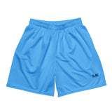 Light blue sports shorts