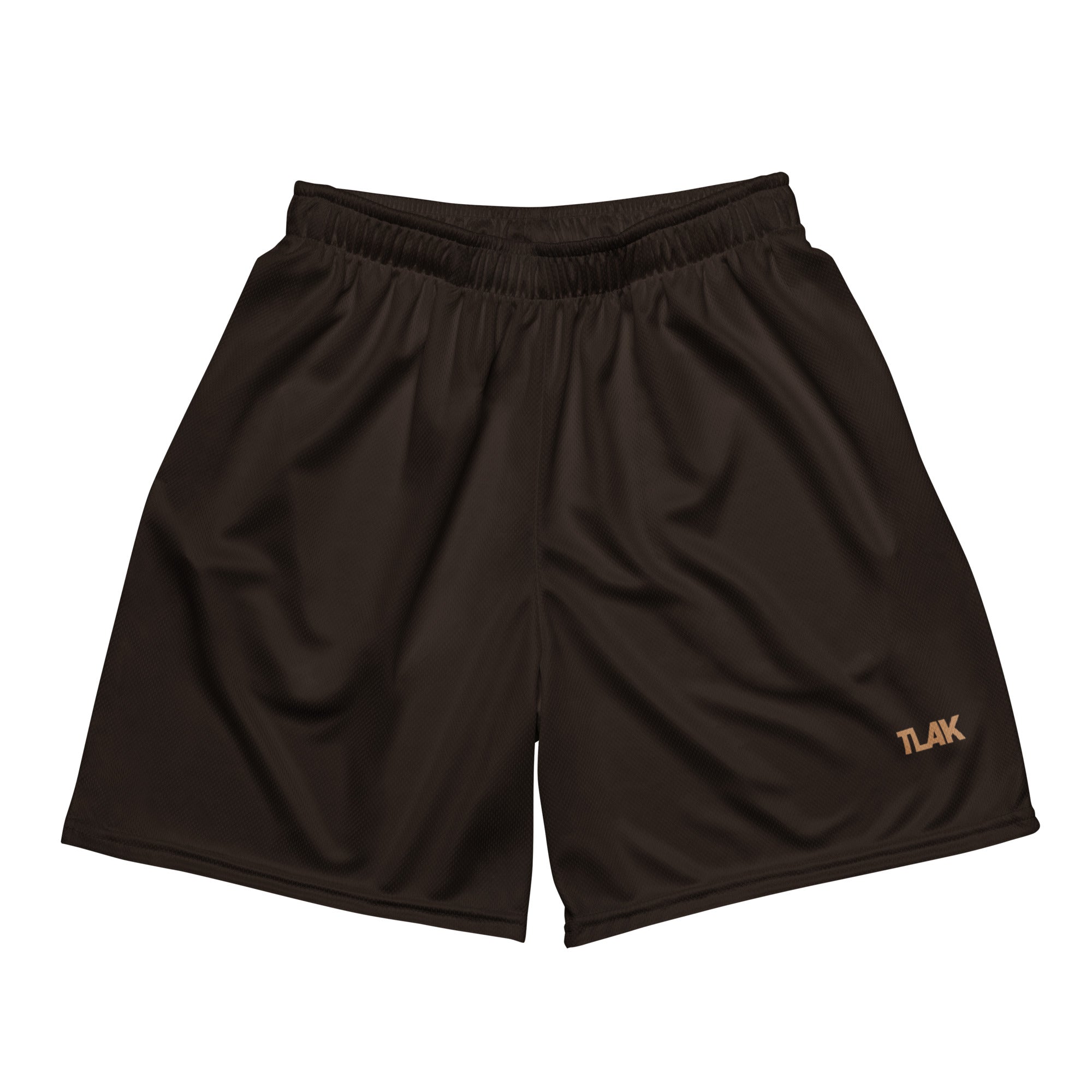 Sports shorts dark brown