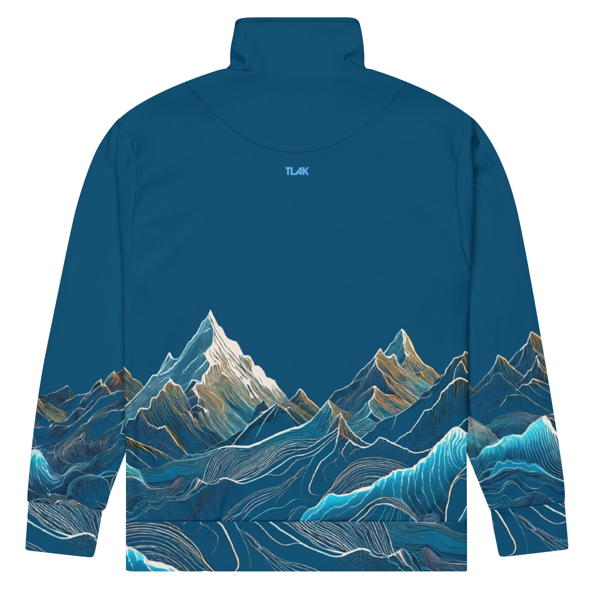 Sweat jacket Mountains dark blue