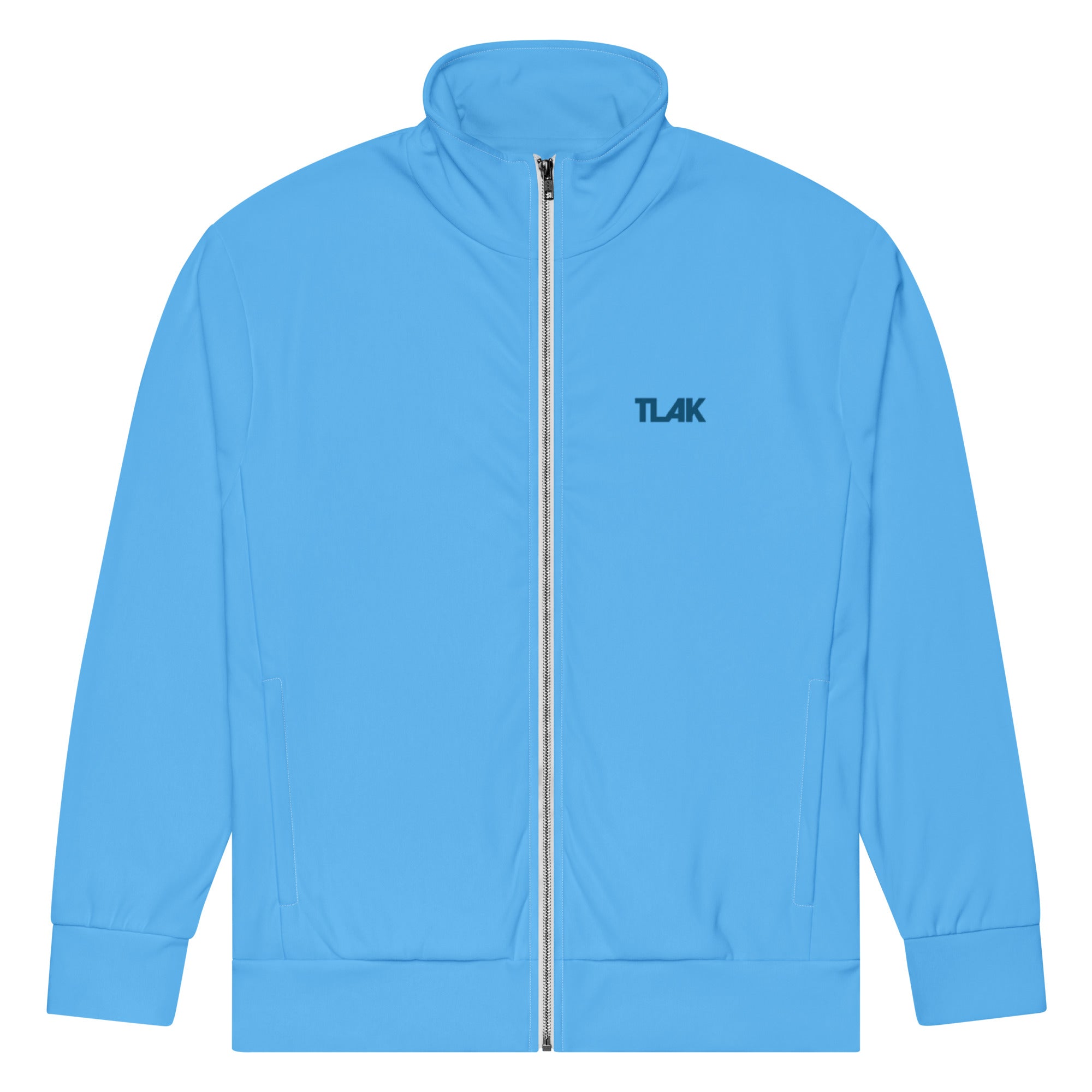 Light blue sweat jacket