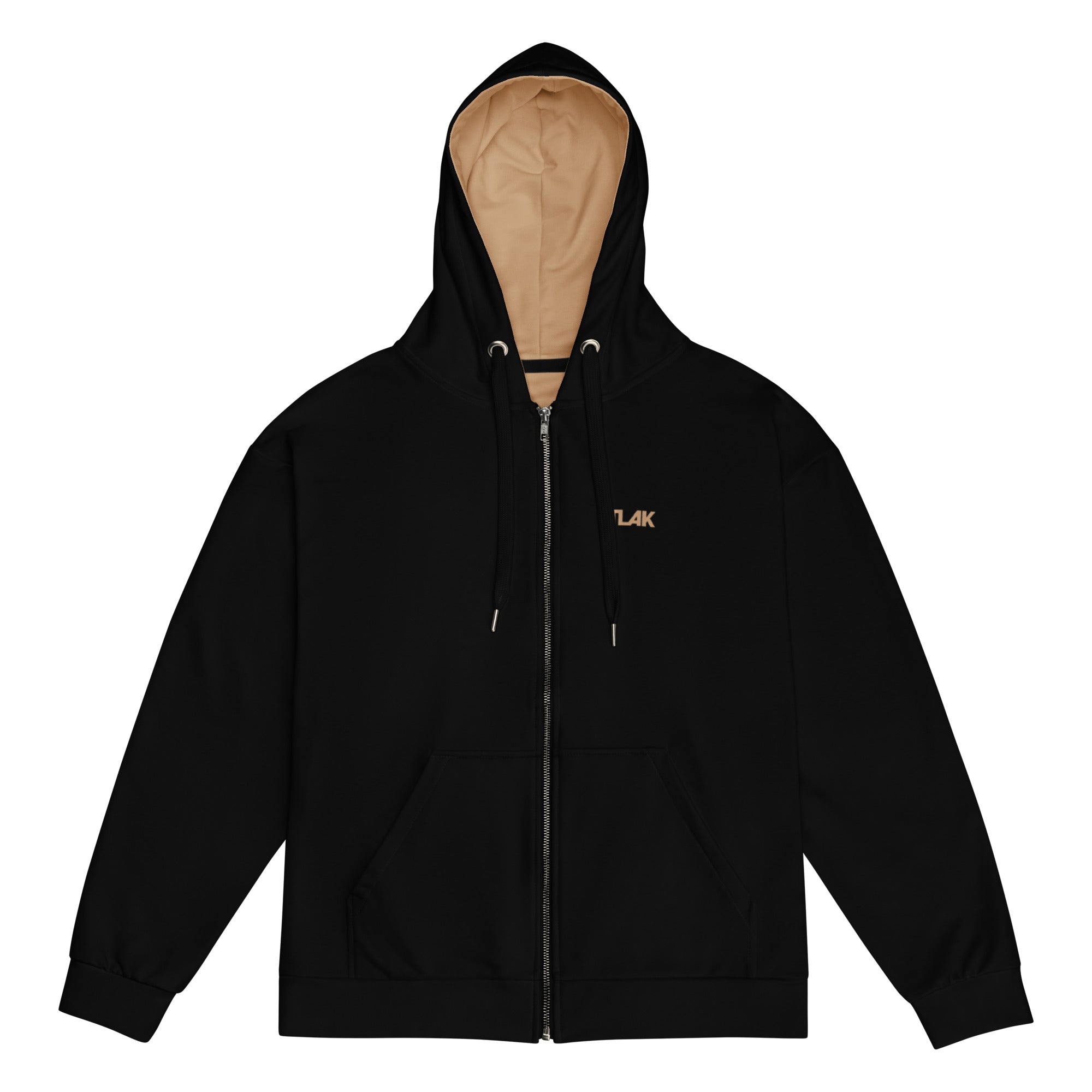 Sweatshirt premium zip black