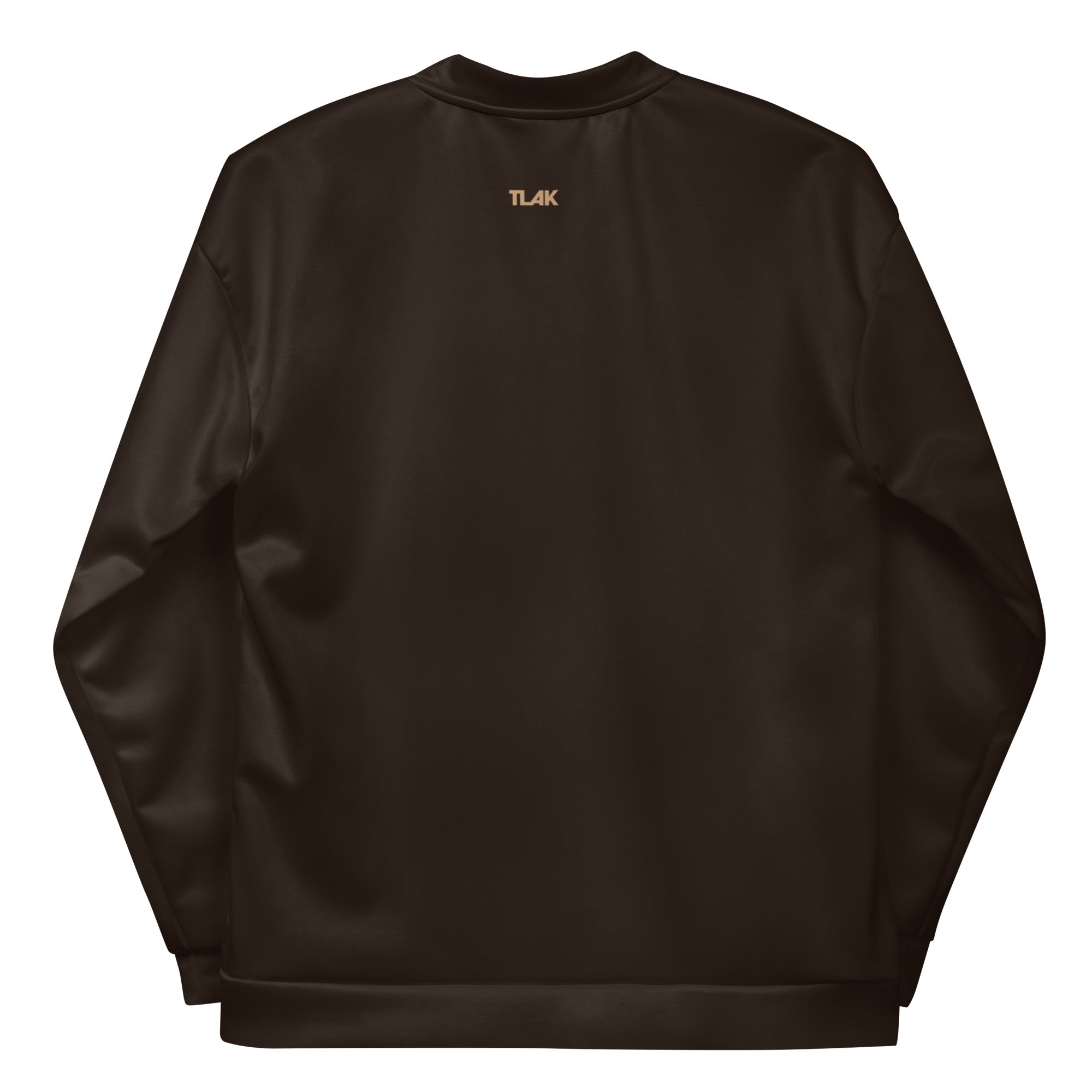 Light bomber jacket dark brown