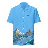 Light shirt Mountains blue lights