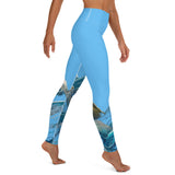 Leggings Mountains blue lights