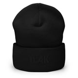 Beanie winter cap black logo